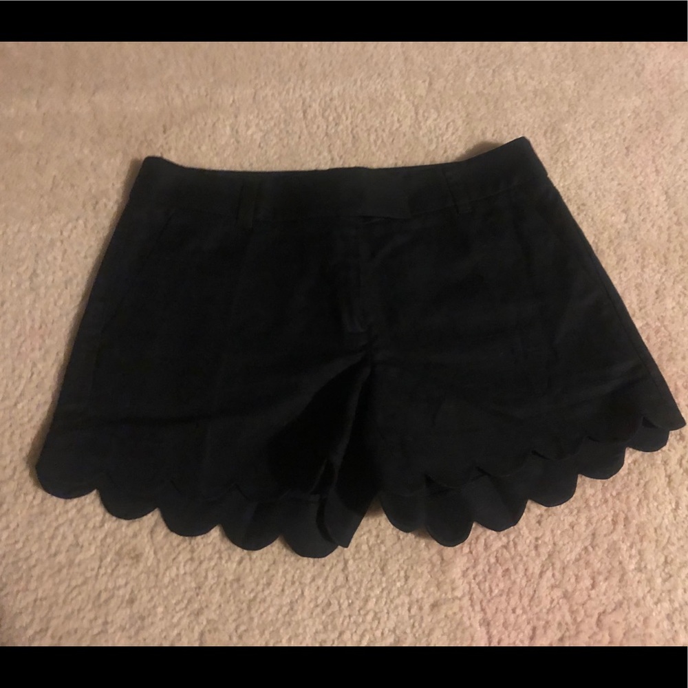 J Crew Scalloped shorts